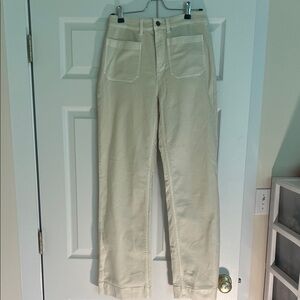 Faherty Cream Women's Jeans